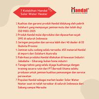Gambar hiter pemanas air SOLAHART Handal solar PRIME 303 kapasitas 300 Liter dari Water Heater Solar Jakarta undefined 2 Tokopedia