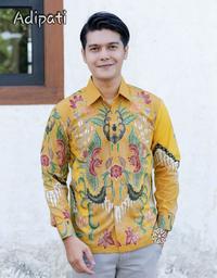 Gambar Batik pria lengan panjang batik tulis original handmade lapis furing - adipati, L dari Adzkia BatikArt_NEW undefined 4 Tokopedia
