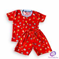 Gambar SETELAN BAJU BAYI LENGAN PENDEK MOTIF USIA 6-24 BULAN - Random cowo dari FauzaCollection undefined 2 Tokopedia