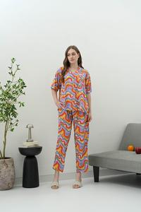 Gambar Alice Set in Picasso - Sleepwear / Piyama Baju Tidur Rayon RAHA dari Raha Sleepwear undefined 5 Tokopedia