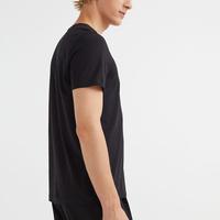 Gambar H&M 3-pack Tshirt Crewneck Slim Fit - Black - XL dari DUPLOVE undefined 4 Tokopedia