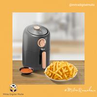 Gambar [COD] OX 198 N Digital Portable Air Fryer 2.4 Liter OX198N dari Mitra Digital Mulia undefined 2 Tokopedia