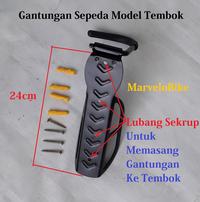 Gambar Hanger Gantungan Sepeda Dinding Atau Tembok Merk TaffSport Universal dari MarveloBike undefined 3 Tokopedia