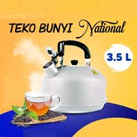 Gambar MASPION Teko Bunyi National Whisteling Kattle Aluminium Teko Siul 24Cm Tea - 22 Cm (4Ltr) dari Mitraaren undefined 2 Tokopedia