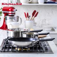 Gambar KitchenAid Stainless Steel with Ceramic Coating Skillet 26cm With Lid dari KitchenAid Small App ID undefined 5 Tokopedia