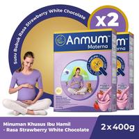 Gambar Anmum Materna 400gr x 2 Box Coklat Stroberi Susu Bubuk Ibu Hamil - Coklat dari Shopmenstyle undefined 2 Tokopedia