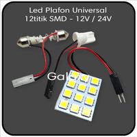 Gambar Lampu Kabin Plafon Mobil - LED Universal - 12v / 24v dari Galaxy.Express undefined 1 Tokopedia