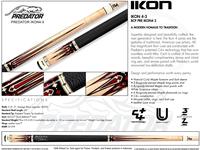 Gambar Predator IKON4-3 Uniloc low Deflection Billiard Cue Stick Stik Biliar dari ISAK Billiard Sports Co. undefined 3 Tokopedia