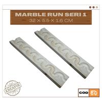 Gambar Kreapin MR Seri 1 - ASMR Marble Run Race Lintasan Balap Kelereng dari Hiasan Dinding Sahla undefined 1 Tokopedia
