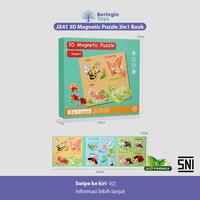 Gambar Beringin Toys Mainan Buku Puzzle Magnet 3 in 1 / Mainan Edukasi Anak - Insect dari Beringin Toys undefined 1 Tokopedia