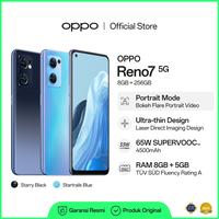 Gambar OPPO Reno7 5G 8GB/256GB Smartphone (Garansi Resmi) - Startrails Blue dari OPPO Store Indonesia undefined 1 Tokopedia
