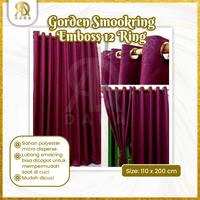 Gambar Hordeng Gordeng Jendela Pintu Panjang Minimalis 110 x 200 cm Tirai - Abu-abu dari Azwa Gorden undefined 1 Tokopedia