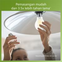 Gambar Philips LED Bulb Ultra Efficient – 7.5W E27 2700 Warm White - Kuning dari Philips lighting Surabaya undefined 3 Tokopedia