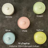 Gambar Ramekin Bowl Ceramic Mangkok Keramik Creme Soufle Brulee Mangkuk Sop - Green 200ml dari Chefio Kitchenware undefined 4 Tokopedia