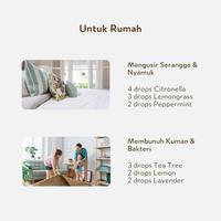 Gambar White Aroma Diffuser 180ml: Aromaterapi, Essential Oil, Pengharum Ruangan, Untuk Kantor, Kamar dari Organic Supply Co. undefined 4 Tokopedia