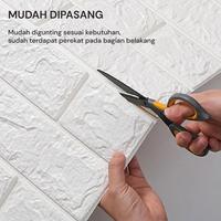 Gambar Wallpaper Dinding 3D Kamar | Foam Timbul Bata 70 x 77 cm - BATAPUTIH 70X77 dari Ruang Indah Dekorasi undefined 3 Tokopedia