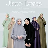 Gambar Gamis Jisoo dress by Etuzi - sage green, XXL dari muslimbagus undefined 1 Tokopedia