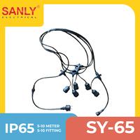 Gambar Fitting Lampu Gantung Outdoor Fiting KABEL LAMPU GANTUNG CAFE dekorasi - 5M 5 Fitting dari TokoHematSekali undefined 4 Tokopedia