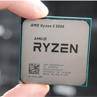 Gambar Processor AMD RYZEN 5 5500 | AMD AM4 Zen 3 Cezanne 6 Cores 12 Threads dari Central Technology Computer undefined 4 Tokopedia