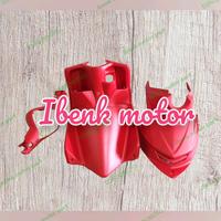 Gambar Full Body Kasar Halus Mio Soul Karbu Merah Putih dari Ibenk motor part undefined 2 Tokopedia