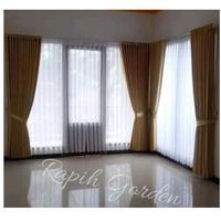 Gambar gorden blackout polos doff/tirai jendela minimalis/gordyn pintu elegan - mocca, L.140 X T.230cm dari Rapih Gordenn undefined 2 Tokopedia