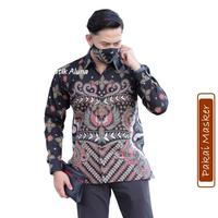 Gambar Batik Alisan Pria Lengan Panjang Premium Solo Modern Slimfit Aluna 86 - M dari ALAM BARA undefined 5 Tokopedia