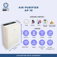 Gambar Covenant Air Purifier AP-10 PROMO Pembersih Udara Dengan Hepa Filter dari Covenant Jakarta Pusat undefined 5 Tokopedia
