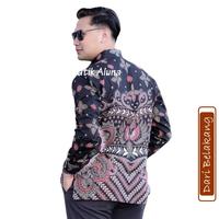 Gambar Batik Alisan Pria Lengan Panjang Premium Solo Modern Slimfit Aluna 86 - M dari ALAM BARA undefined 4 Tokopedia
