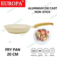 Gambar EUROPA MFP~20 Fry Pan Ø20 Cm Wajan MARBLE COATiNG Non Stick dari Xll Yoss undefined 1 Tokopedia