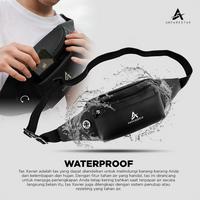 Gambar TAS SLEMPANG PRIA TAS PINGGANG PRIA WATERPROOF XAVIER TAS PRIA WANITA dari Antares Star undefined 4 Tokopedia