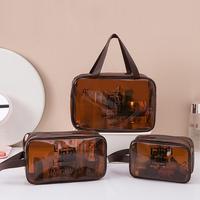 Gambar TAS KOSMETIK TRAVEL / WASHBAG TRANSPARAN / POUCH MAKE UP KOSMETIK - BENING, LARGE dari Gajebo Store undefined 1 Tokopedia