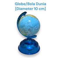 Gambar Globe/Bola Dunia Mini Diameter 10 cm (Alat Peraga Pendidikan Ips) - Silver dari eMWe Indonesia Official undefined 2 Tokopedia