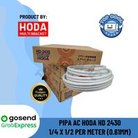 Gambar Pipa AC HODA 1/4 - 1/2 (AC 1 1/2 - 2 PK) Per Meter dari Top Cool AC undefined 2 Tokopedia