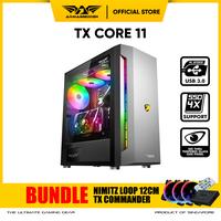 Gambar Armaggeddon-Tessaraxx Core 11 EATX Gaming PC Case RGB Lightning Effect dari Armaggeddon Indonesia undefined 2 Tokopedia