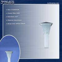 Gambar Lawn Gate Lamp Outdoor / Lampu Taman / Garden Lamp 3+FR146106-WH - Putih dari 3plusprojects undefined 1 Tokopedia