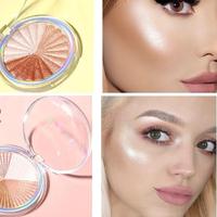 Gambar highliter shimmer glitter palette - 1(3 warna) dari EpDi shopp undefined 3 Tokopedia