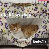Gambar Hammock kucing 2 tingkat ayunan tempat tidur kucing gantung nyaman - zz dari Cicilia Goen Shop undefined 3 Tokopedia
