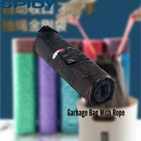 Gambar Spidy Kantong Sampah Plastik Roll Berpengikat Kresek Tali Rumah Tangga - Hitam 1 Roll dari MST TOOLS undefined 3 Tokopedia