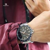 Gambar PhiLipe Ricci Jam Tangan Pria Rantai Silver Besi Cowok Rantai PR6G - Dial Hitam dari PhiLipe Ricci undefined 4 Tokopedia