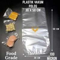 Gambar Plastik Vakum 30 x 50 cm 100 micron, Kemasan Vacuum Sealer Termurah dari Kemasan Nusantara undefined 1 Tokopedia