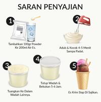 Gambar Tepung Ice Cream / Tepung Es krim / Es krim Premix / Premiks Es Krim dari MamaRosa-shop undefined 3 Tokopedia
