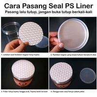 Gambar Segel Seal Pressure Sensitive Foam 87 mm / Segel Foam Food Grade dari BakingHolic undefined 3 Tokopedia