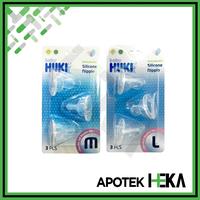 Gambar Orthodontic Silicone Nipple Baby Huki isi 3 - Dot Bayi Silikon - L dari Apotek Heka Bekasi undefined 1 Tokopedia