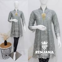 Gambar kebaya kartini tile payet modern setelan - sage, M dari Aillen Fashion undefined 3 Tokopedia