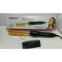 Gambar Alat catok rambut sonar sn5248 wanita murah sisir panjang catokan 2in1 dari TOKO RAME TEROS undefined 3 Tokopedia