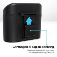 Gambar Mini Car Push Trash Bin Tempat Tong Sampah Mobil Gantung Waterproof dari Om Dagang undefined 3 Tokopedia