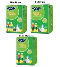 Gambar TOP Popok Celana Dewasa Jumbo Adult Diaper Pants isi 20 M20, L20, XL20 - M dari Kubo Store Tokopedia undefined 5 Tokopedia