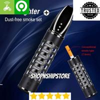 Gambar Pipa Asbak Portable Elektrik USB Lighter Car Ashtray Pipe Holder dari shopNshipstore undefined 1 Tokopedia