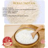 Gambar Beras Instan Praktis Enak Wangi Pulen siap saji Termurah 100gr - BIASA dari Nature Concept undefined 1 Tokopedia