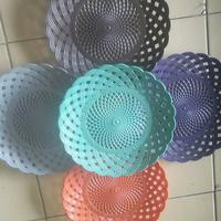 Gambar Piring Rotan Anyaman Plastik 1Lusin 12pcs dari PURNAMA56 undefined 1 Tokopedia